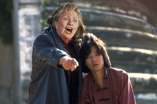 Illustration for article titled Hillary, Caught in a Grimace, Might Not Approve of Video Games